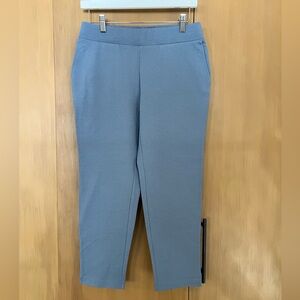 JJill Pure Jill Slim-leg cropped pants XS, Provincial Blue color, NWT